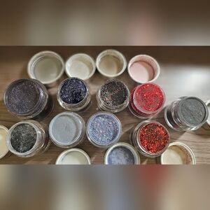 Revel Dip Nail Powder Set - lot of 9 Red, dark colors